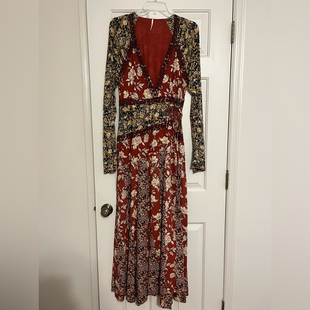 Medium Free People wrap dress